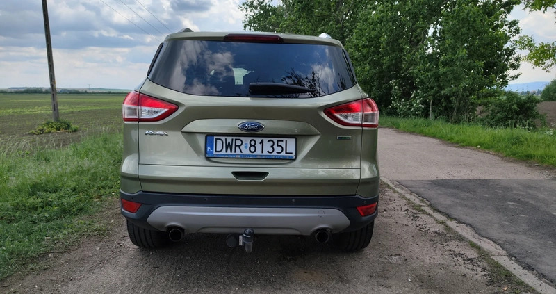 Ford Kuga cena 57500 przebieg: 122080, rok produkcji 2014 z Głogów małe 596